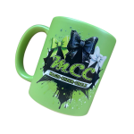 Tasse 330ml matt grün - MCC Design 3Bows